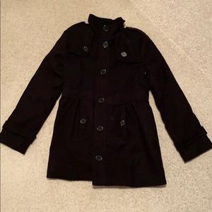 Girls Black Coat